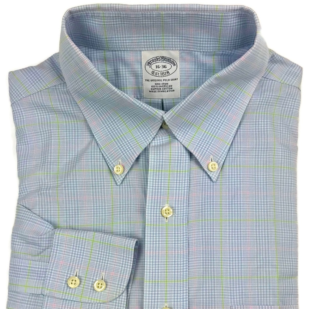Brooks Brothers Non Iron Dress Shirt Size 16 - 36